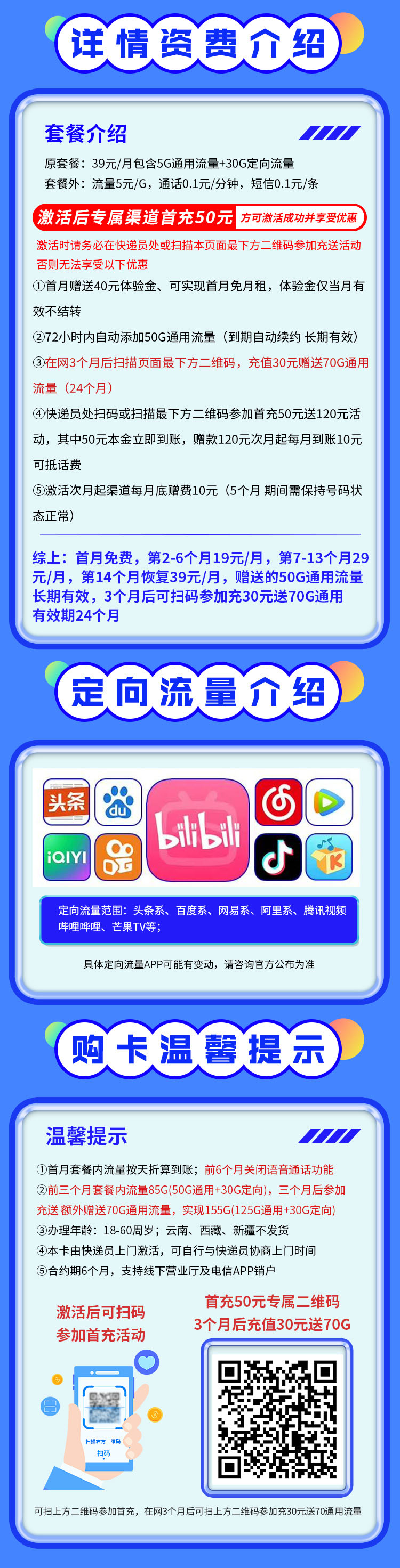 卡世界新品发布：电信风桦卡19元155G流量  第2张