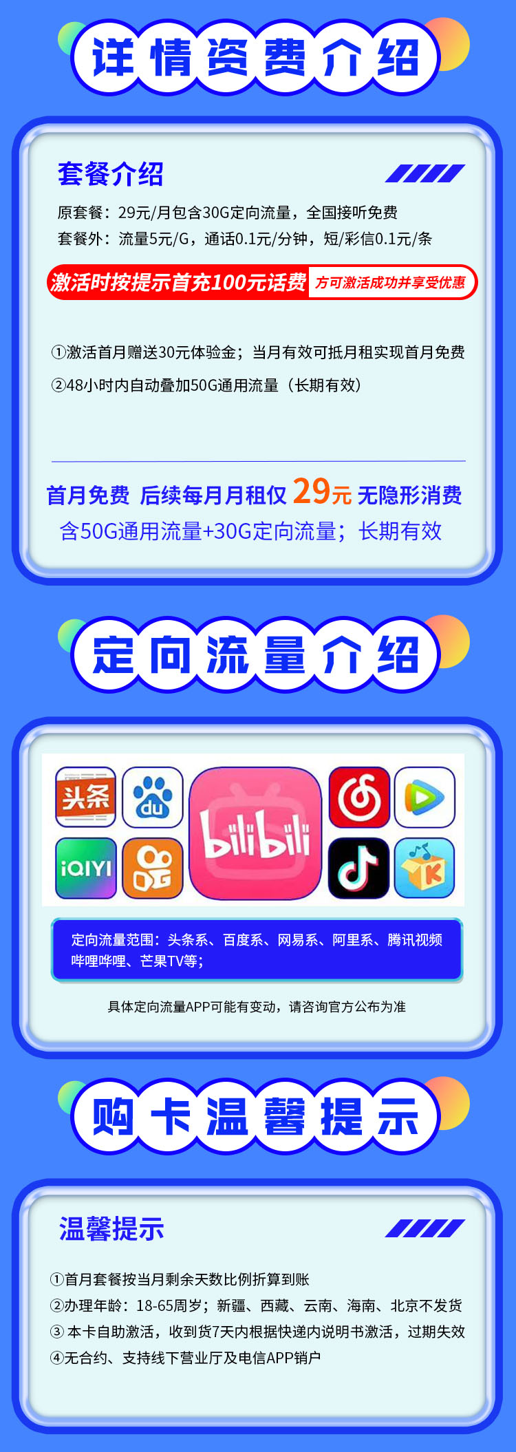 卡世界新品发布：电信山峰卡29元80G流量  第2张