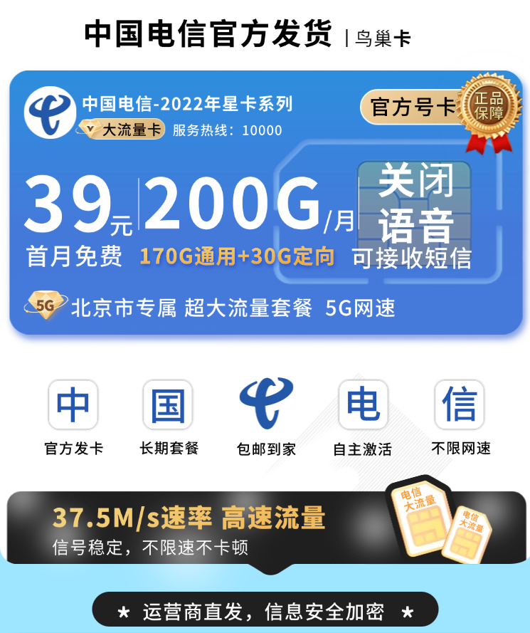 电信鸟巢卡39元200G流量+北京专属TOP.png 电信鸟巢卡39元200G流量+北京专属TOP.png